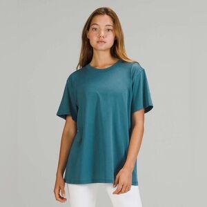 Lululemon All Yours Short Sleeve T-Shirt, Capture Blue